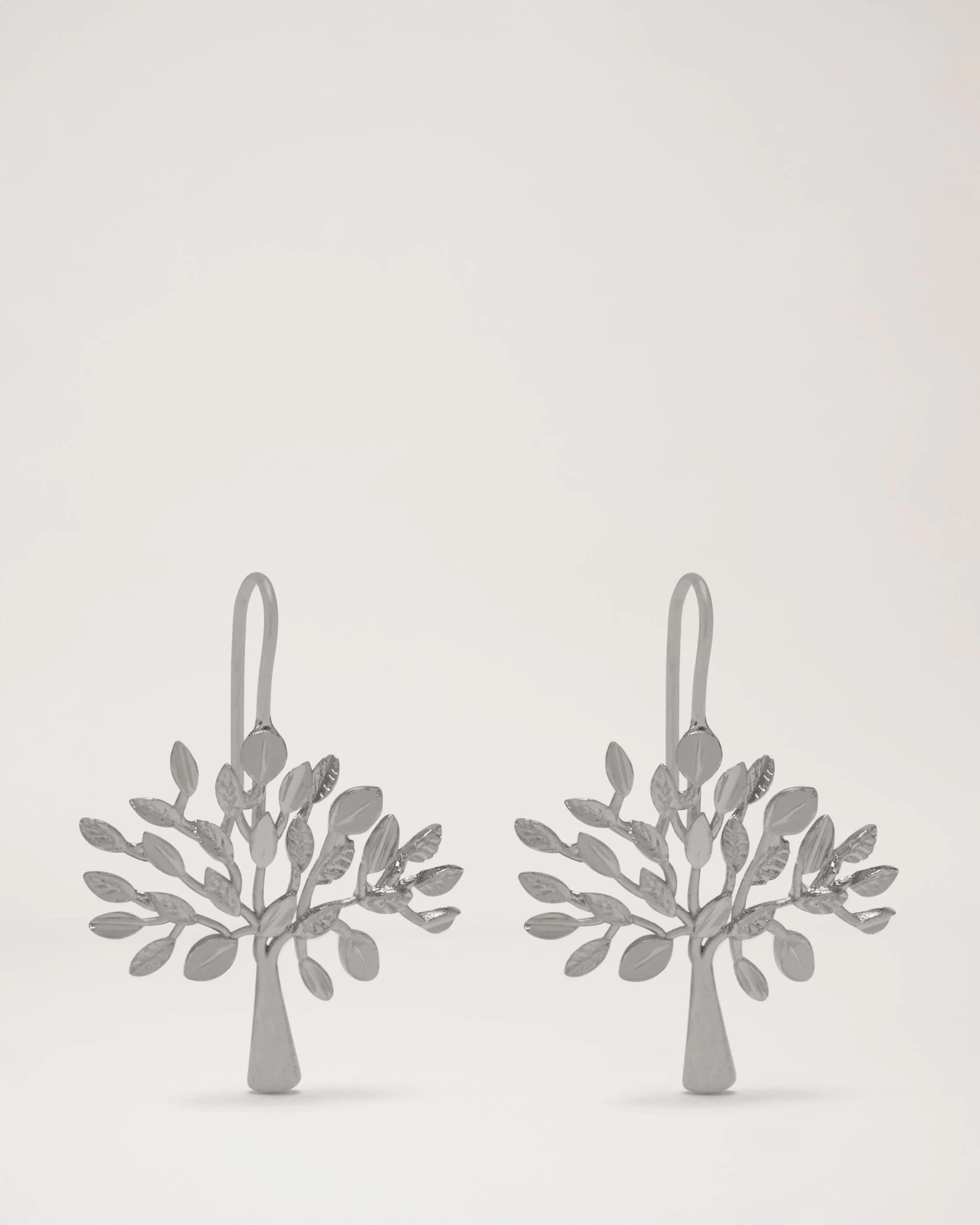 Mulberry Tree Dropped Earrings Silver 3 Mulberry Tree Dropped Earrings Silver