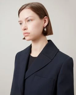 Bayswater Hoop Earrings Silver -Fashion Bag Store G QE2392 000D130 3