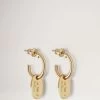 Bayswater Hoop Earrings Gold 2 Bayswater Hoop Earrings Gold -Fashion Bag Store G QE2392 000P140