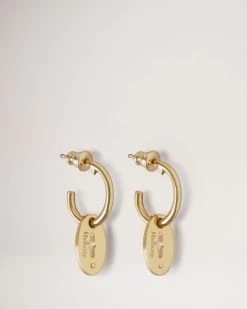Bayswater Hoop Earrings Gold