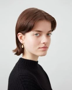 Bayswater Hoop Earrings Gold -Fashion Bag Store G QE2392 000P140 3