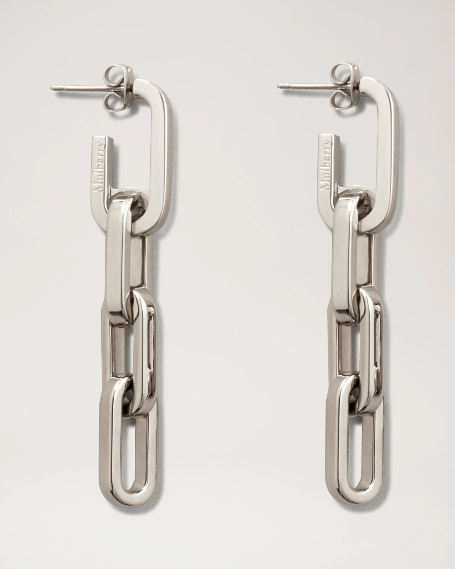 Softie Dropped Earrings Silver 3 Softie Dropped Earrings Silver