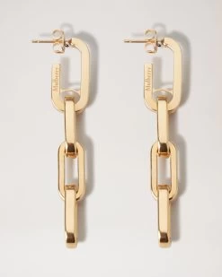 Softie Dropped Earrings Gold