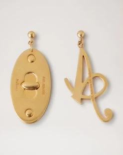 Axel Arigato For Mulberry Earrings Gold