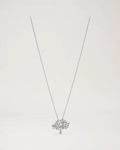 Mulberry Tree Necklace Silver