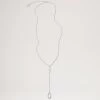Bayswater Long Necklace Silver -Fashion Bag Store G QN2351 000D130