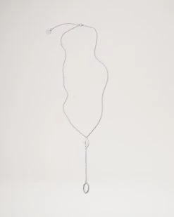 Bayswater Long Necklace Silver