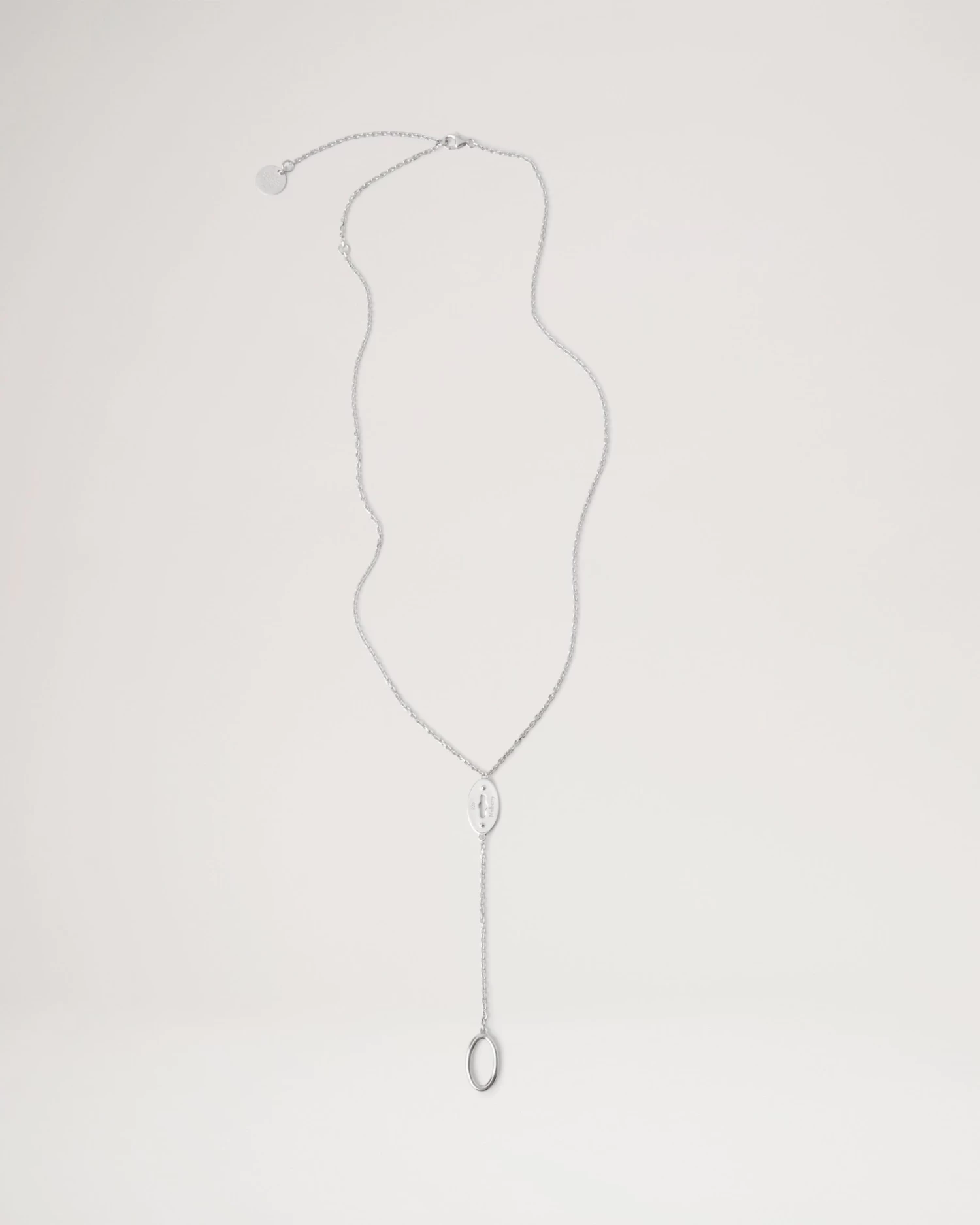 Bayswater Long Necklace Silver 3 Bayswater Long Necklace Silver