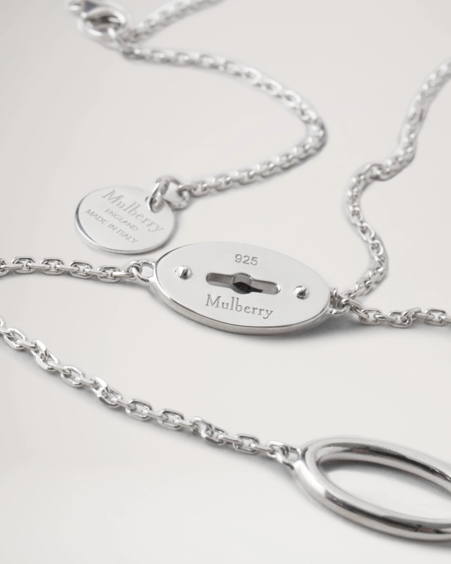 Bayswater Long Necklace Silver 4 Bayswater Long Necklace Silver - Image 2