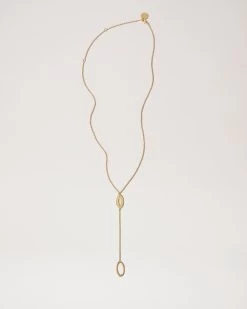Bayswater Long Necklace Gold