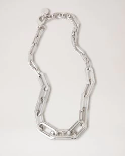Softie Chunky Necklace Silver