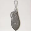Leather Tab Keyring Charcoal -Fashion Bag Store G RK5445 736C110