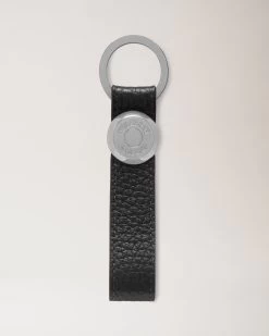 Rivet Keyring Black