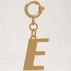 Alphabet Brass Keyring - E Gold -Fashion Bag Store G RK5514 669N188