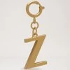 Alphabet Brass Keyring - Z Gold 2 Alphabet Brass Keyring - Z Gold -Fashion Bag Store G RK5537 669N188