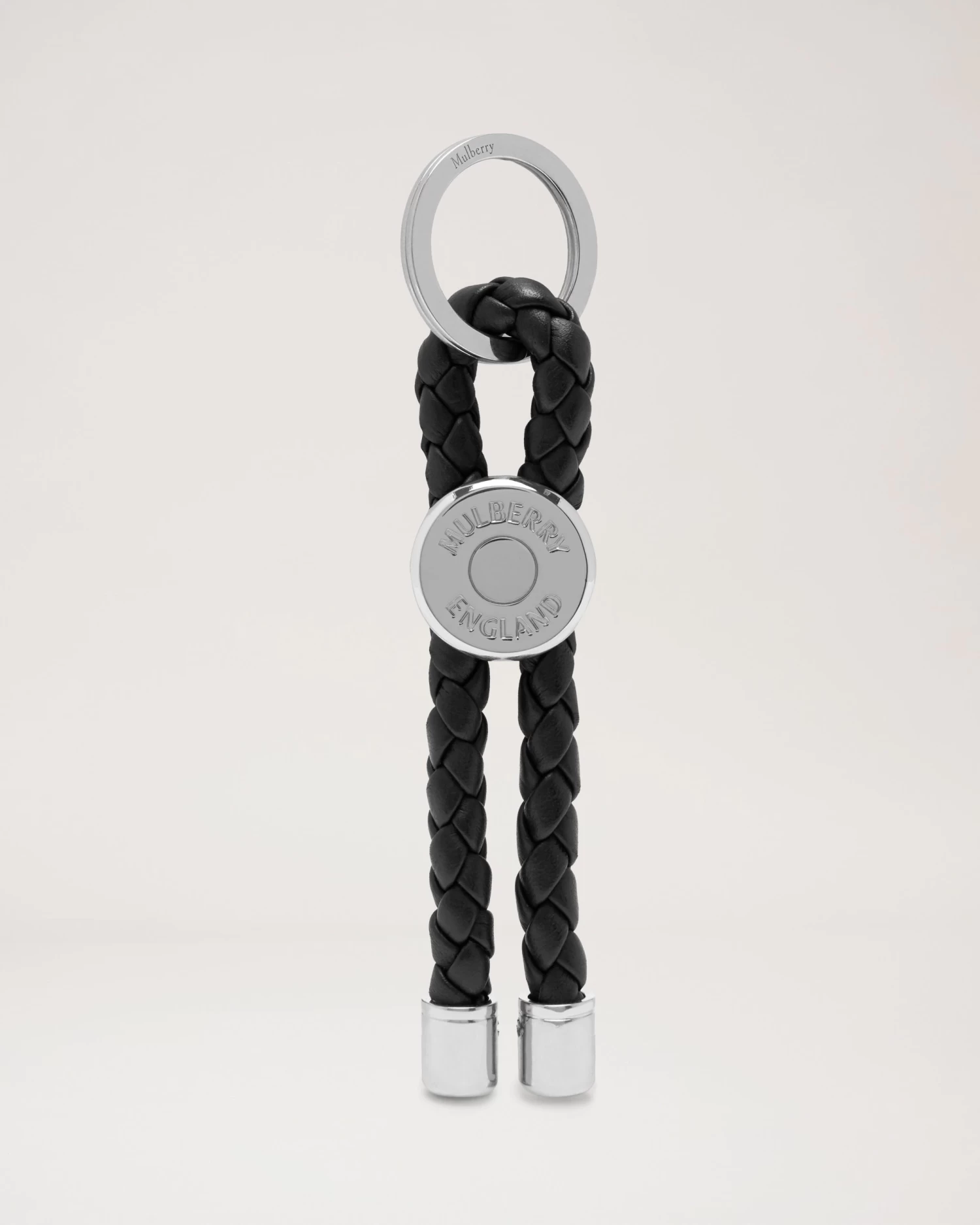Braided Loop Keyring Black 3 Braided Loop Keyring Black