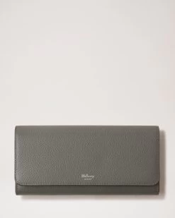 Continental Wallet Charcoal