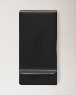 Laser Cut Money Clip Gunmetal Black