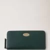 Mulberry Plaque 8 Credit Card Zip Purse Mulberry Green -Fashion Bag Store G RL5676 205Q633