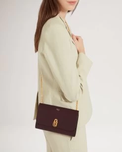 Amberley Clutch Oxblood -Fashion Bag Store G RL6090 205K195 5