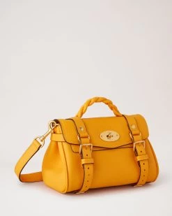 Mini Alexa Double Yellow -Fashion Bag Store G RL6595 736P677 3