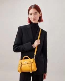 Mini Alexa Double Yellow -Fashion Bag Store G RL6595 736P677 6