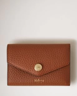 Folded Multi-Card Wallet Chestnut