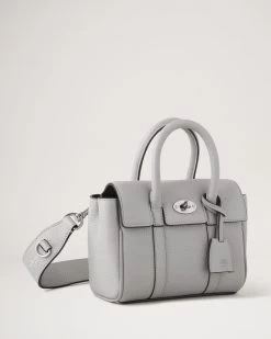 Mini Bayswater Pale Grey 11 Mini Bayswater Pale Grey -Fashion Bag Store G RL7176 736C919 3