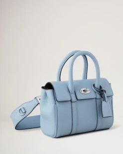 Mini Bayswater Poplin Blue 9 Mini Bayswater Poplin Blue -Fashion Bag Store G RL7177 205U804 3