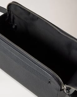 Double Zip Wash Case Black 9 Double Zip Wash Case Black -Fashion Bag Store G RL7308 736A100 4