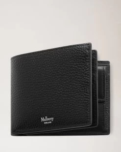 8 Card Coin Wallet Black