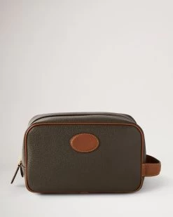 Heritage Wash Case Mole & Cognac
