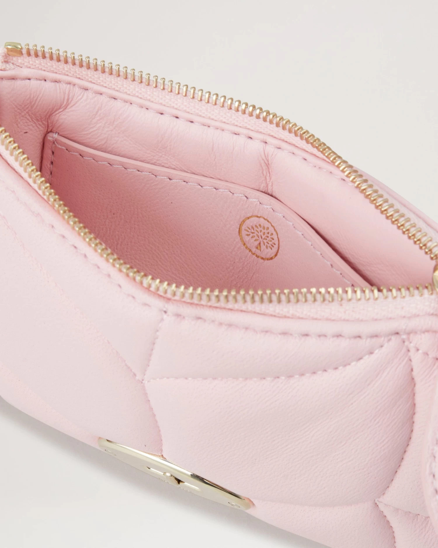 Softie Zip Coin Pouch Powder Rose 4 Softie Zip Coin Pouch Powder Rose - Image 2