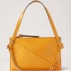 M Zipped Pouch Double Yellow -Fashion Bag Store G RL7703 558P677