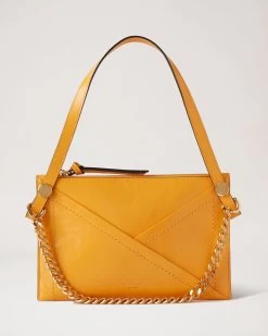 M Zipped Pouch Double Yellow