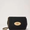 Mini Lily Black & Brass -Fashion Bag Store G RL7745 874A100