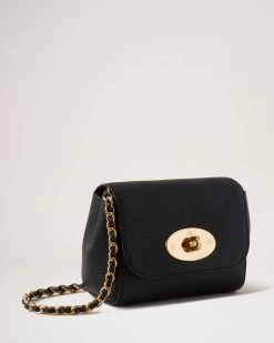 Mini Lily Black & Brass -Fashion Bag Store G RL7745 874A100 3