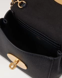 Mini Lily Black & Brass -Fashion Bag Store G RL7745 874A100 4