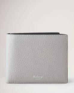 8 Card Wallet Pale Grey