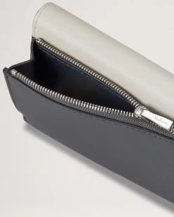 M Zipped Trifold Wallet Charcoal-Pale Grey-C -Fashion Bag Store G RL7807 657Z376 3