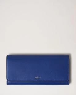 Continental Wallet Pigment Blue
