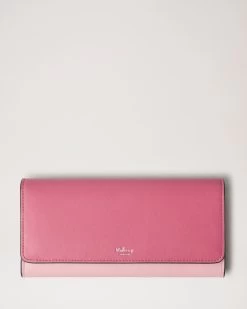 Continental Wallet Geranium Pink-Powder