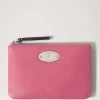 Mulberry Plaque Small Zip Coin Pouch Geranium Pink -Fashion Bag Store G RL7836 587J946
