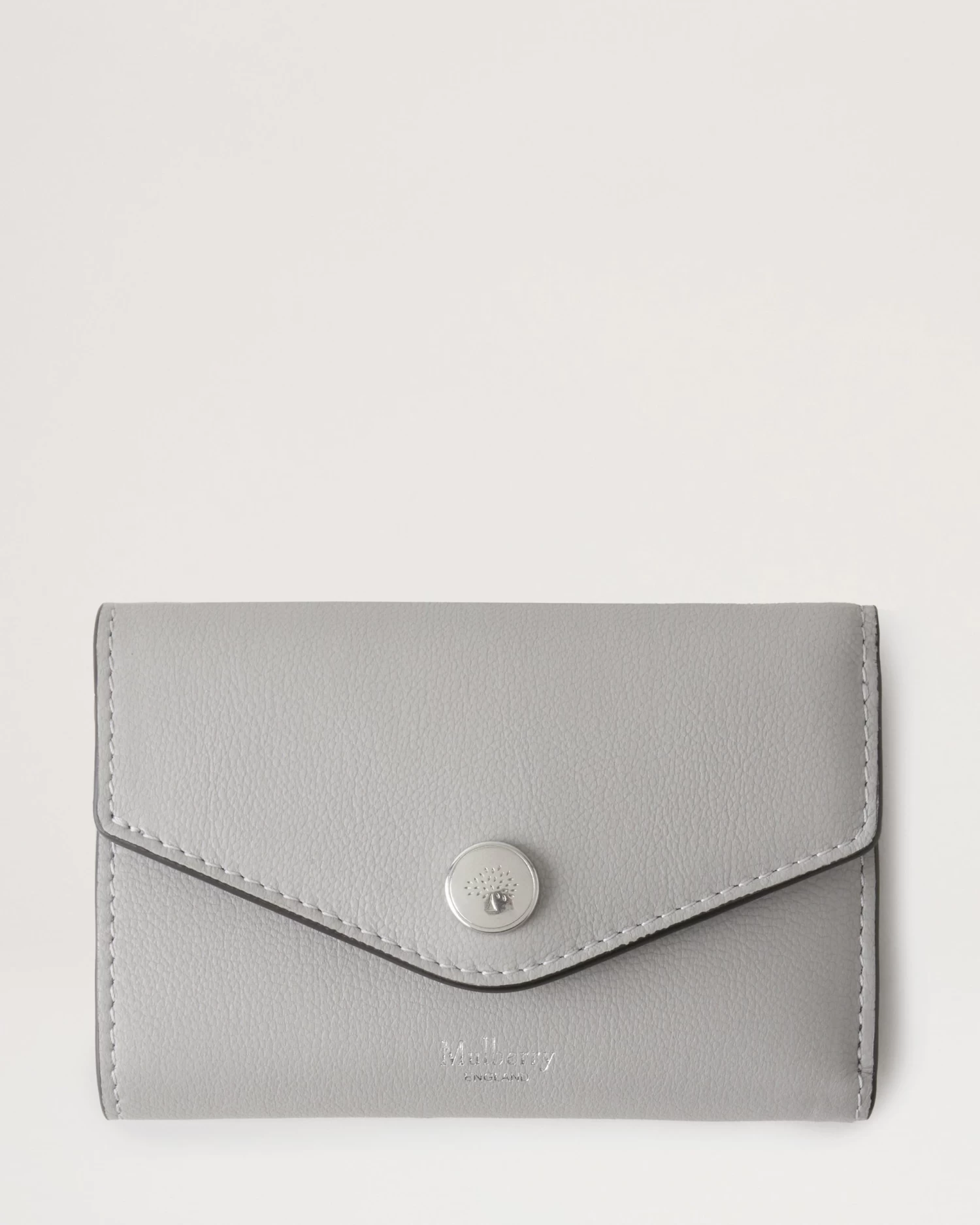 Folded Multi-Card Wallet Pale Grey 3 Folded Multi-Card Wallet Pale Grey