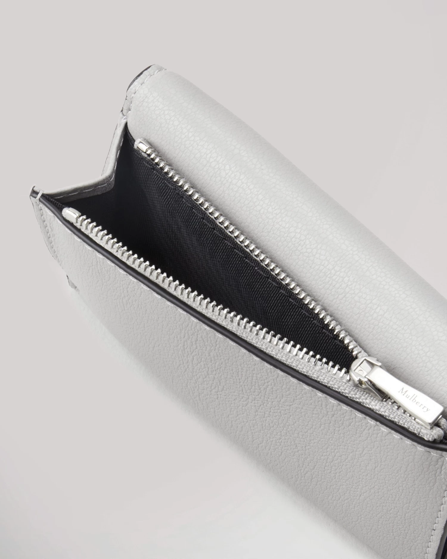 Folded Multi-Card Wallet Pale Grey 5 Folded Multi-Card Wallet Pale Grey - Image 3