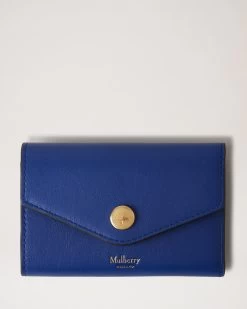 Folded Multi-Card Wallet Pigment Blue