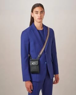 Mulberry X Paul Smith Mini Antony Black -Fashion Bag Store G RL7862 736A100 4