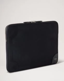 Nylon Laptop Sleeve Black -Fashion Bag Store G RL8021 179A100 3