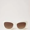 Ivy Sunglasses White