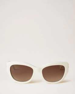 Ivy Sunglasses White